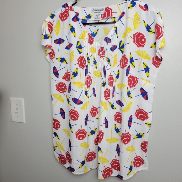 Serengeti Blouse Beach Umbrellas Medium - Picture 3 of 11